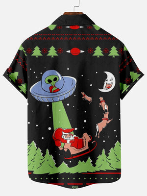 Christmas Alien - For Men And Women - Hawaiian Shirt