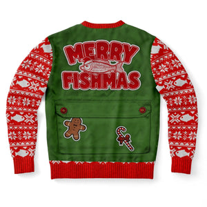 Fishman Custome Ugly Christmas Sweater