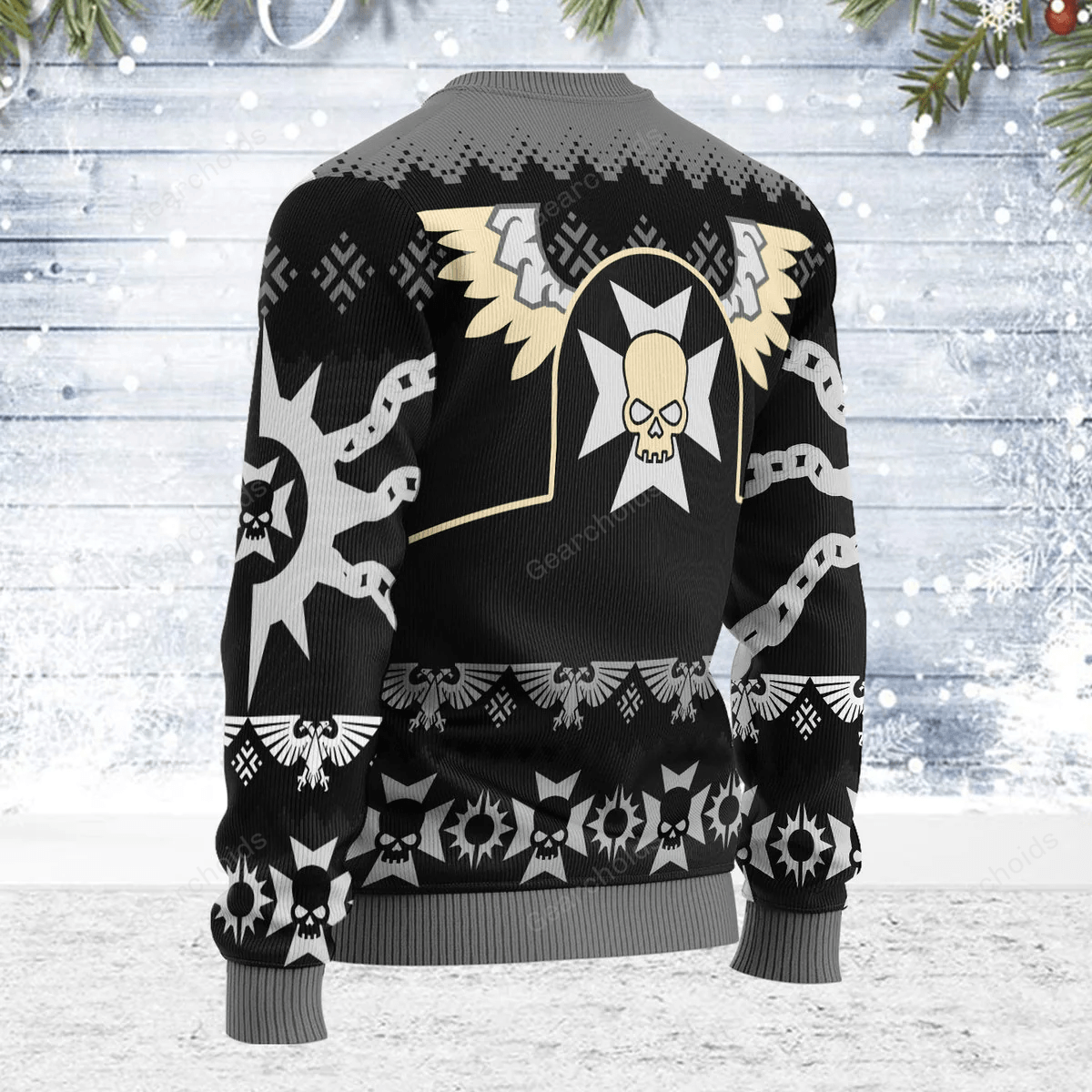 Warhammer Black Templars Iconic - Ugly Christmas Sweater