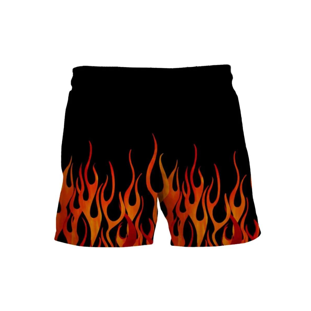 Cinco De Mayo Dinosaur Brings Taco Orange Light Flame - Beach Shorts