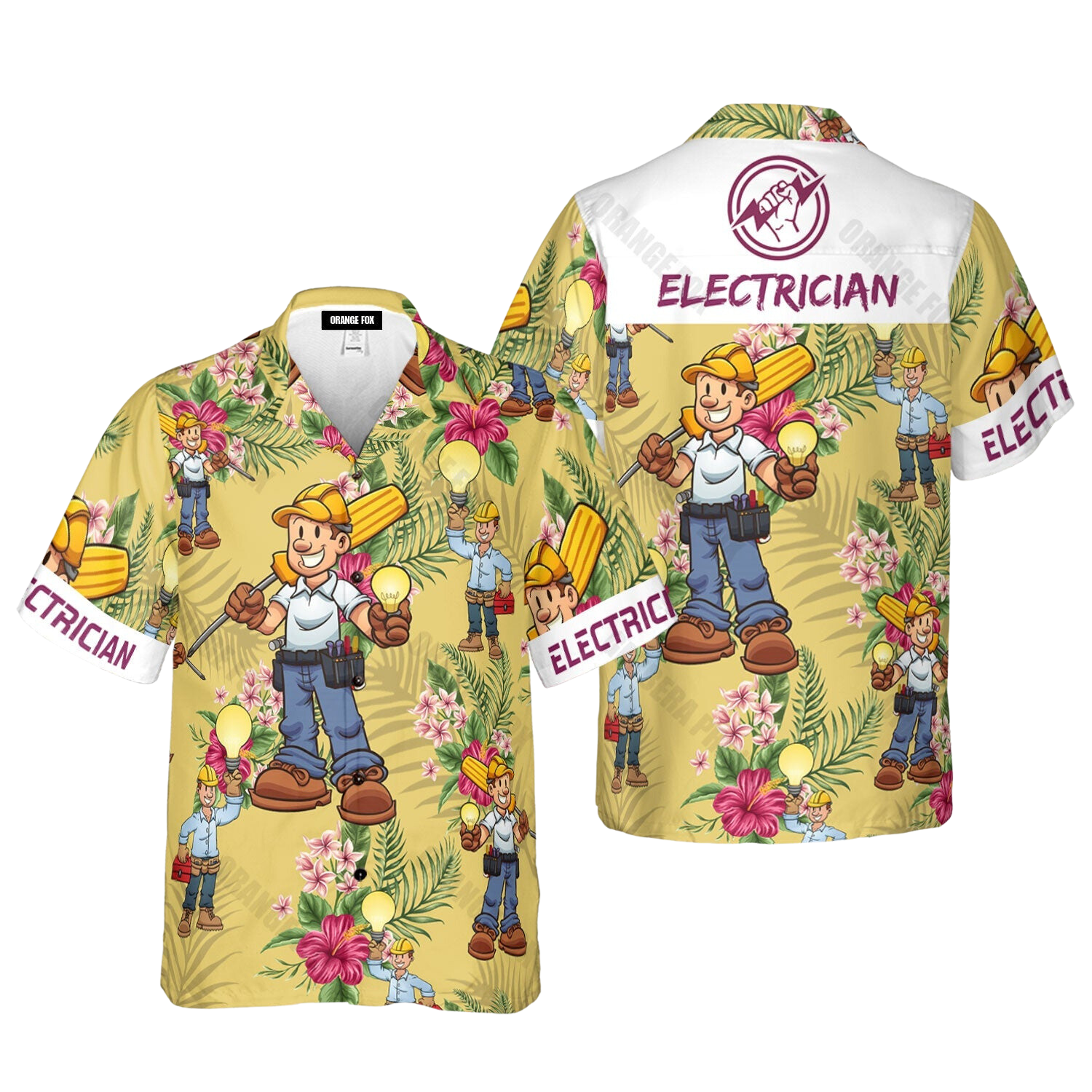 Electrician Hawaiian Shirt For Men & Women