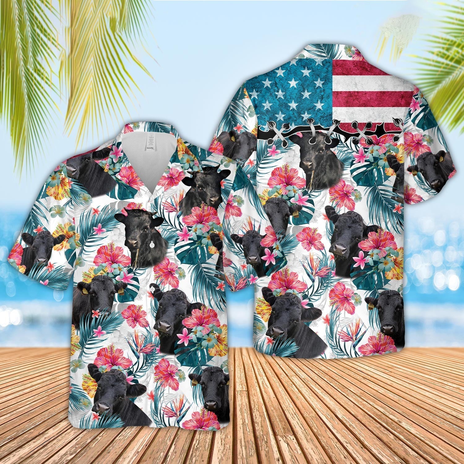 Unique Dexter Happiness Floral 3D - Hawaiian Shirt