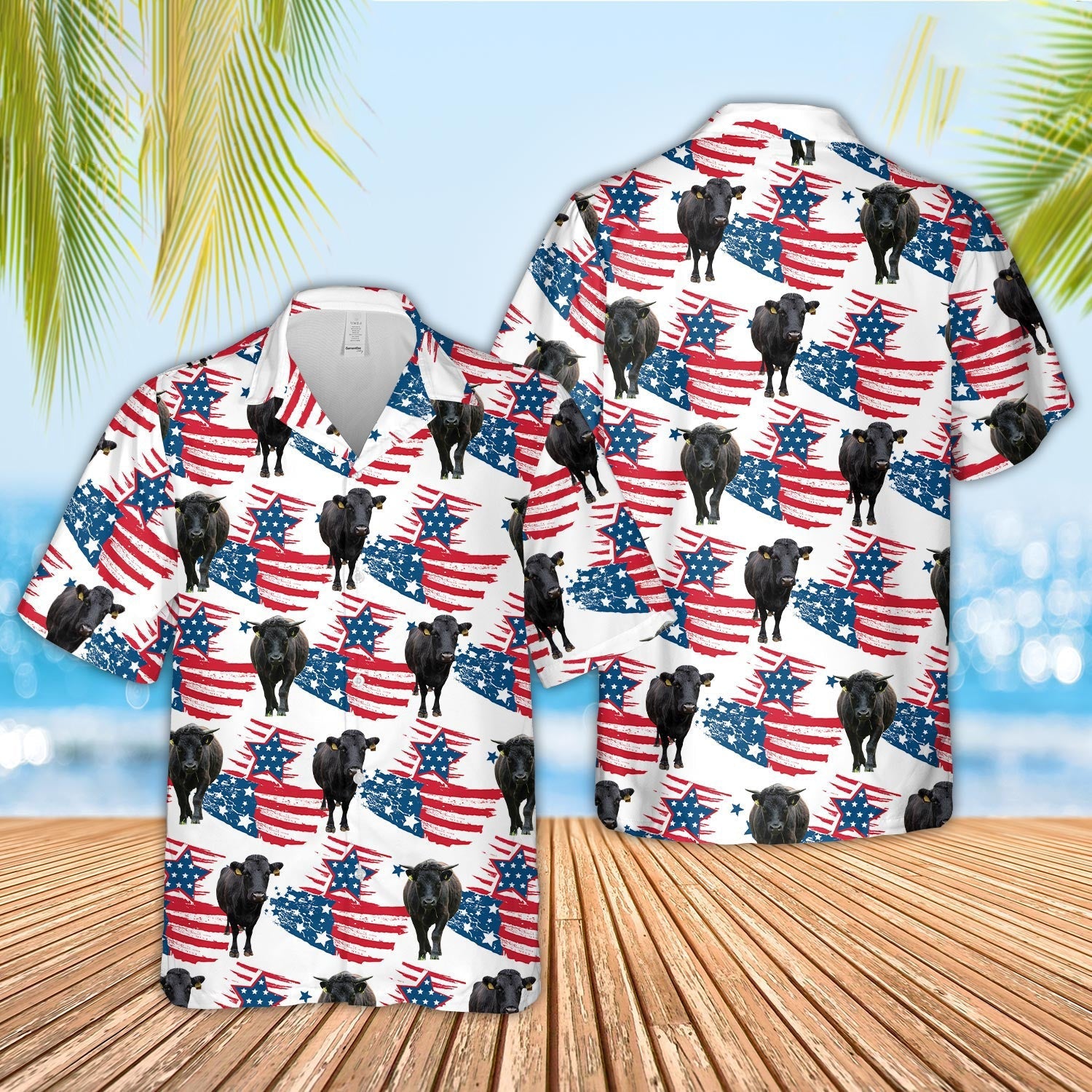 Unique Dexter Happy Flag 3D- Hawaiian Shirt