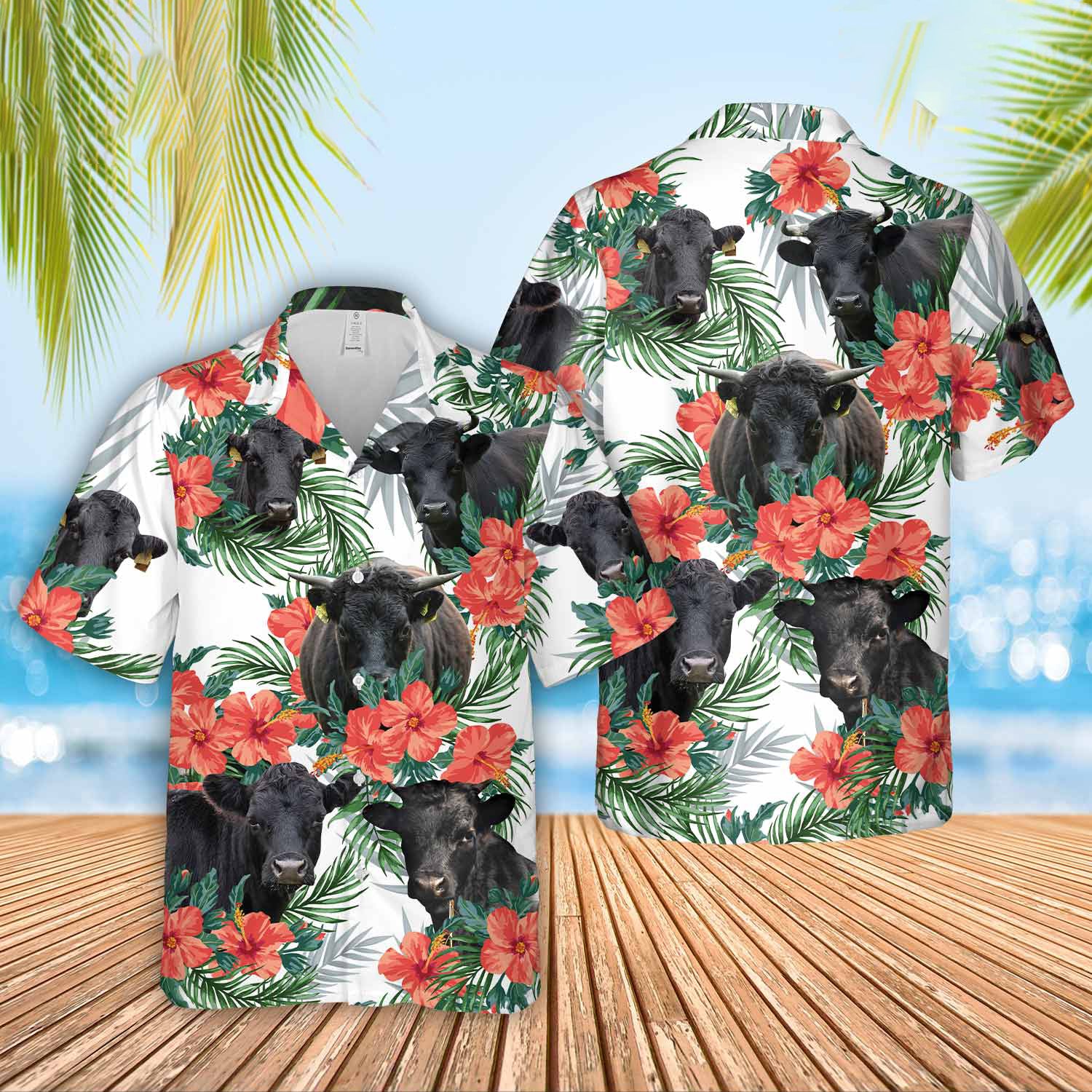 Unique Dexter Hawaiian Flowers - Hawaiian Shirt