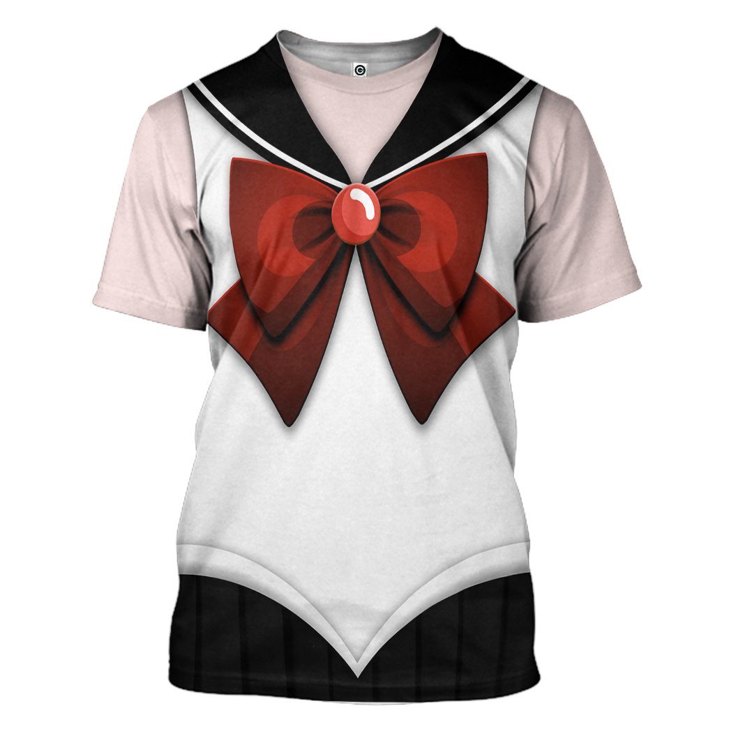 Sailor Pluto Costume Cosplay T-Shirt 3D For Men & Women