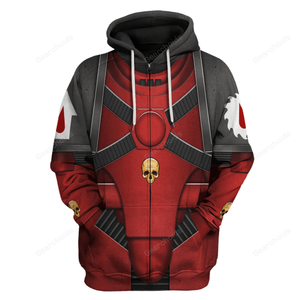 Warhammer Pre-Heresy Flesh Tearers in Mark IV Maximus - Fandom Hoodie Sweatshirt Sweatpants WHHS189 HSQT4175