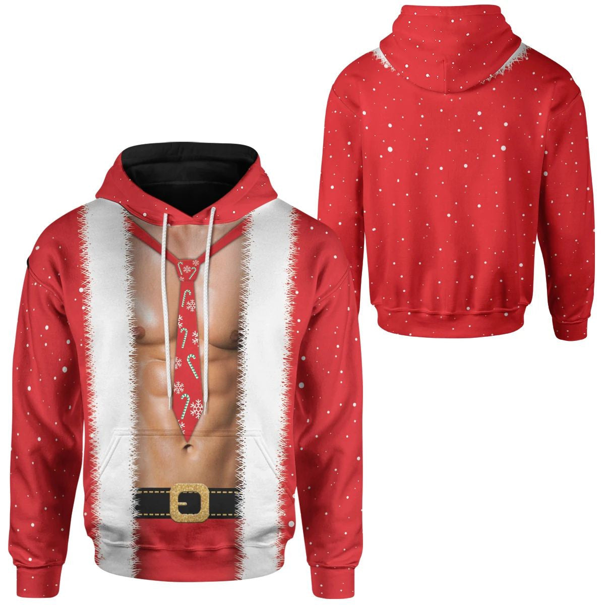 Male Santa ZKdy Christmas - Hoodie