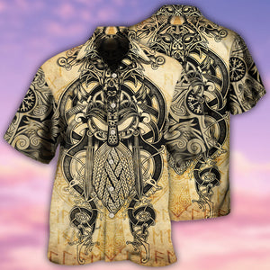 Viking Warrior Blood Pattern Cool Style - Hawaiian Shirt