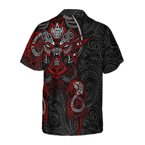 Viking Tattoo Dragon - Hawaiian Shirt