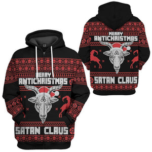 Merry Antichristmas Satan Claus - Hoodie