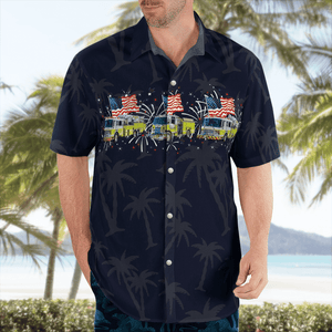 Pennsylvania Fort Washington Fire Company 4Th Of July - Hawaiian Shirt