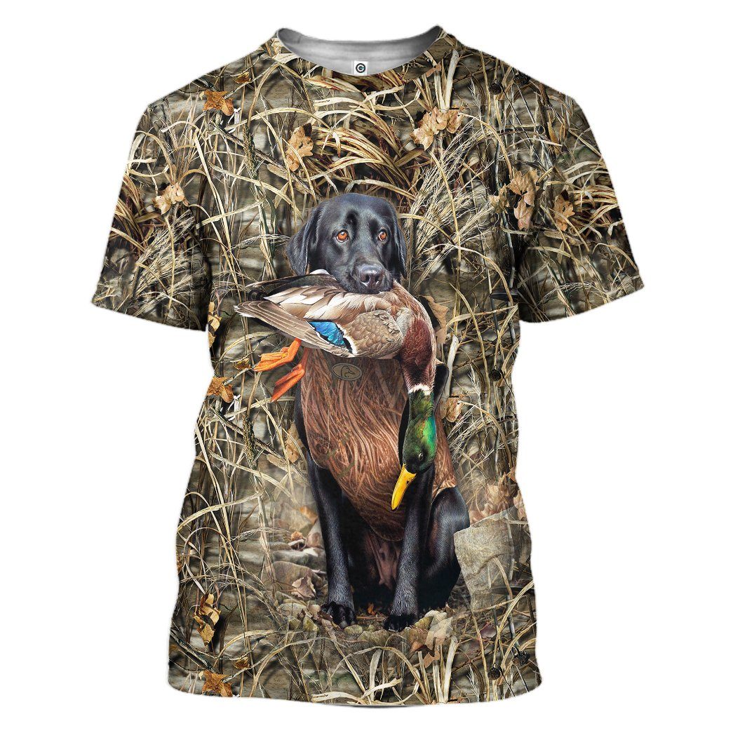 Duck Hunting T-Shirt 3D For Men & Women