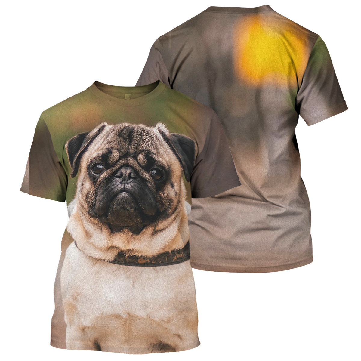 Pug Costume Cosplay - 3D TShirt