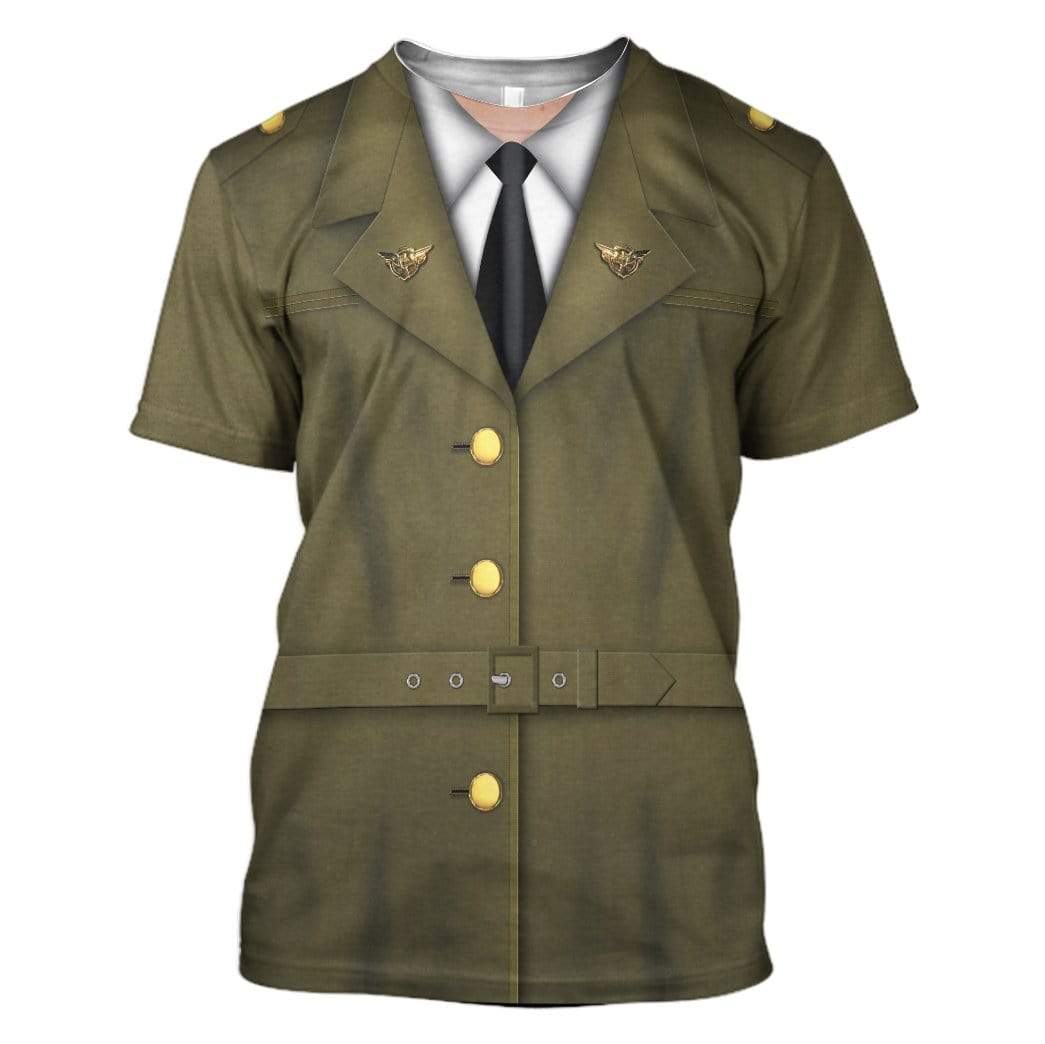 Peggy Carter Costume Cosplay T-Shirt 3D For Men & Women