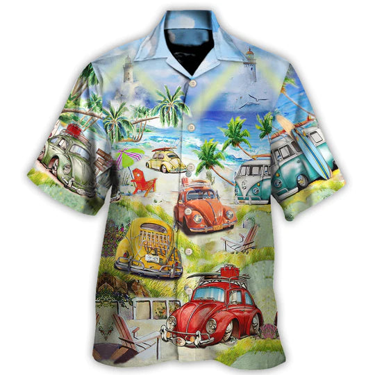 Camping Life Style Love Beach - Hawaiian Shirt