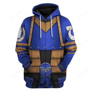 Warhammer Pre-Heresy Ultramarines Legion In Mark II Crusade - Fandom Hoodie Sweatshirt Sweatpants WHHS151 HSQT4143