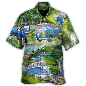 Camping Life Is Best When You Are Camping Van - Hawaiian Shirt