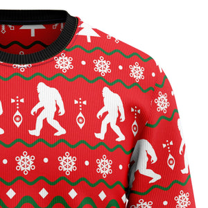 Bigfoot Ugly Christmas Sweater