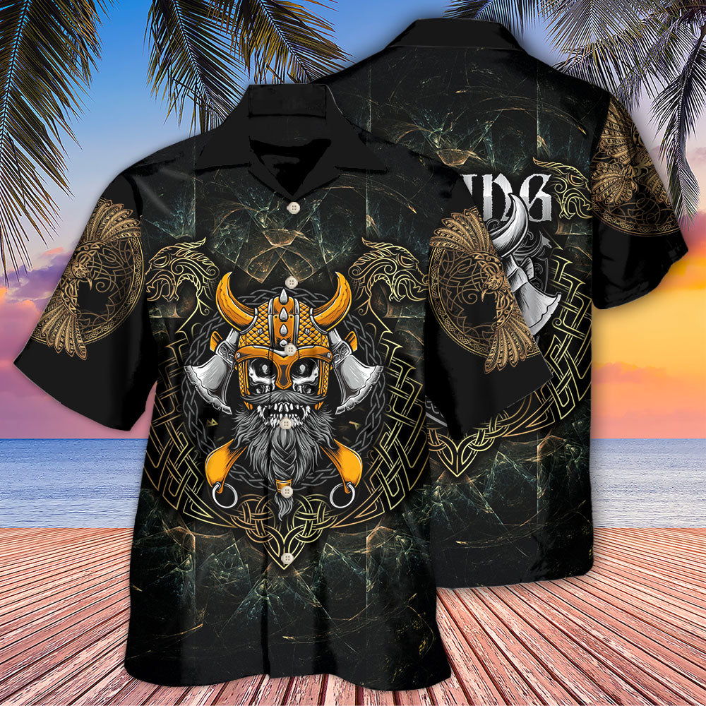 Viking Skull King Darkness - Gift For Men And Women - Hawaiian Shirt