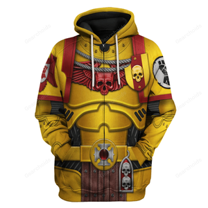 Warhammer Imperial Fists Captain - Fandom Hoodie Sweatshirt Sweatpants