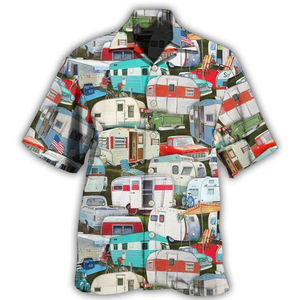 Camping Caravans Are Calling And I Must Go - Hawaiian Shirt