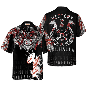 Viking Victory Or Valhalla - Hawaiian Shirt