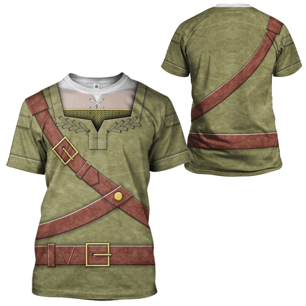 The Legend Of Zelda Costume  Cosplay T-Shirt 3D For Men & Women