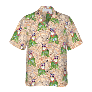 Cat Hula Hawaiian Shirt