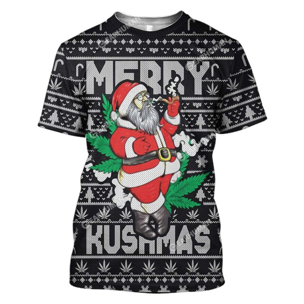 Christmas Krusmas Santa T-Shirt 3D For Men & Women