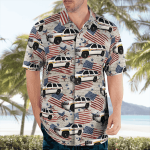 Westwego Louisiana, Westwego Police Department 4Th Of July - Hawaiian Shirt