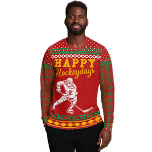 Happy Hockeydays Ugly Christmas Sweater