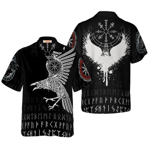 Norse Mythology The Raven Of Odin - Hawaiian Shirt