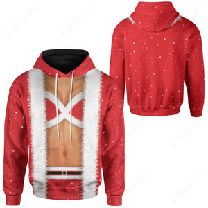 Christmas Female Santa Body - Hoodie