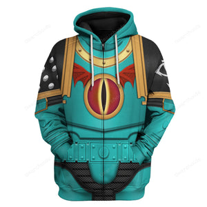 Warhammer Captain Praetor Tribune Iacton Qruze - Fandom Hoodie Sweatshirt Sweatpants