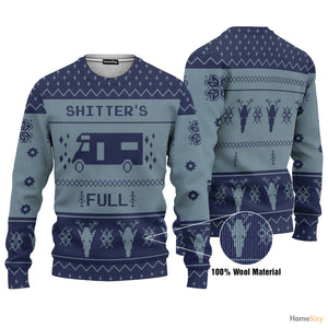 Shitters Full Xmas Ugly Sweater - Best Gift For Christmas