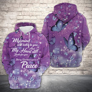 Amazing Butterfly My Heart Still Looks For You - Hoodie