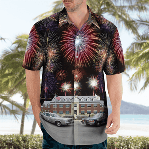 Rhode Island State Police, 4Th Of July - Hawaiian Shirt