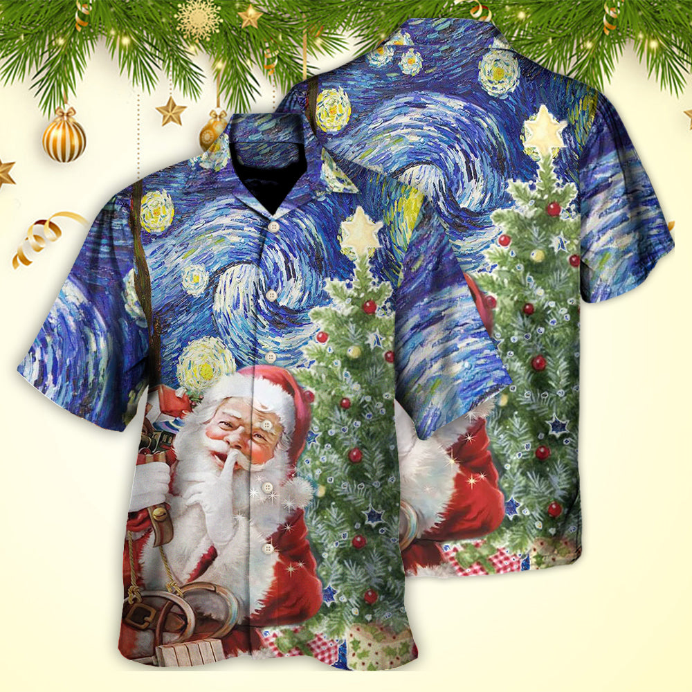 Christmas Shhhhh! It's Secret - Gift For Men And Women - Hawaiian Shirt