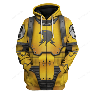 Warhammer Imperial Fists in Mark III Power Armor - Fandom Hoodie Sweatshirt Sweatpants