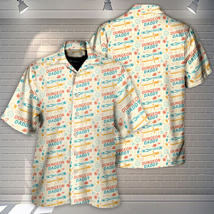 DnD Dungeon Daddy Pattern - Hawaiian Shirt