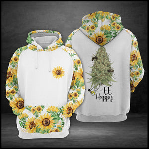 Bee Happy Sunflower - Hoodie