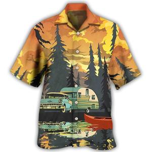 Camping I'm Done Nursing - Hawaiian Shirt