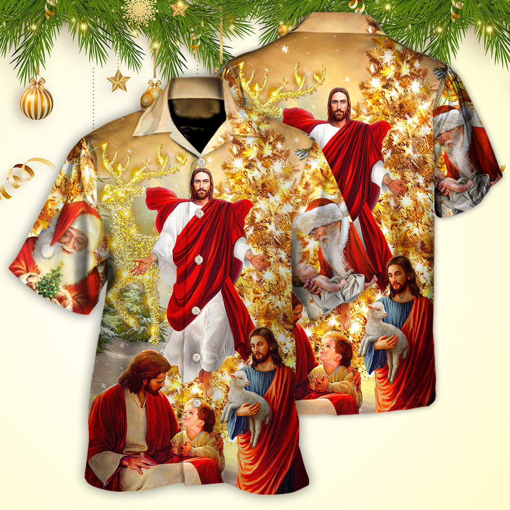 Christmas Jesus Is The Magic Of Christmas - Hawaiian Shirt