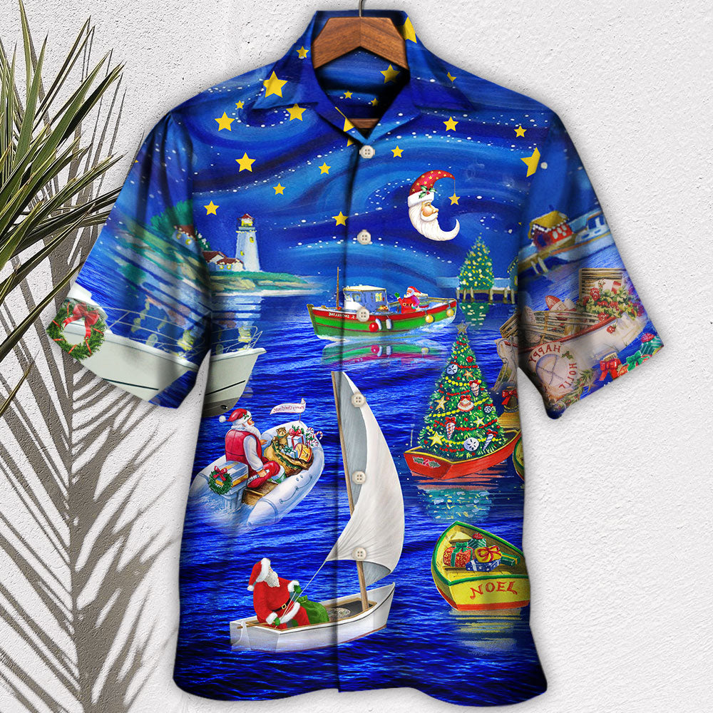 Christmas Coming On The Boat - Gift For Men And Women - Hawaiian Shirt