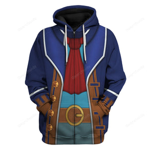 Linebeck Costume Hoodie Sweatshirt Sweatpants ZDHS63