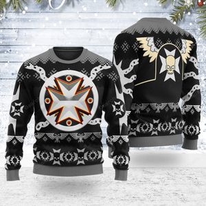 Warhammer Black Templars Iconic - Ugly Christmas Sweater