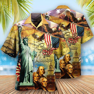 Independence Day America We The People Patriotism - Hawaiian Shirt