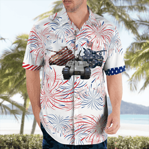 Independence Day Sherman 4Th Of July - Hawaiian Shirt