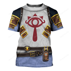 Sheikah Stealth Attire Hoodie Sweatshirt Sweatpants ZDHS17