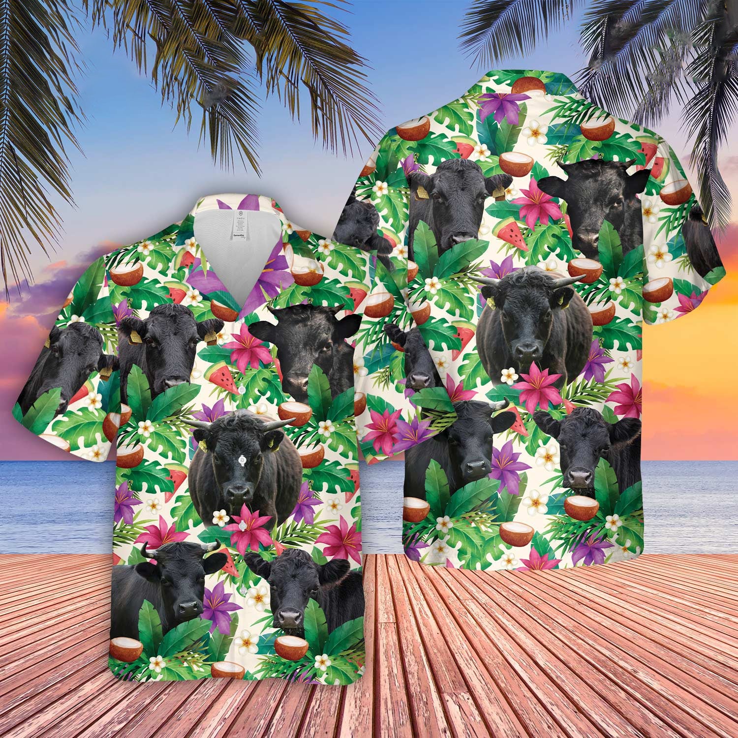 Unique Dexter Summer Floral 3D - Hawaiian Shirt